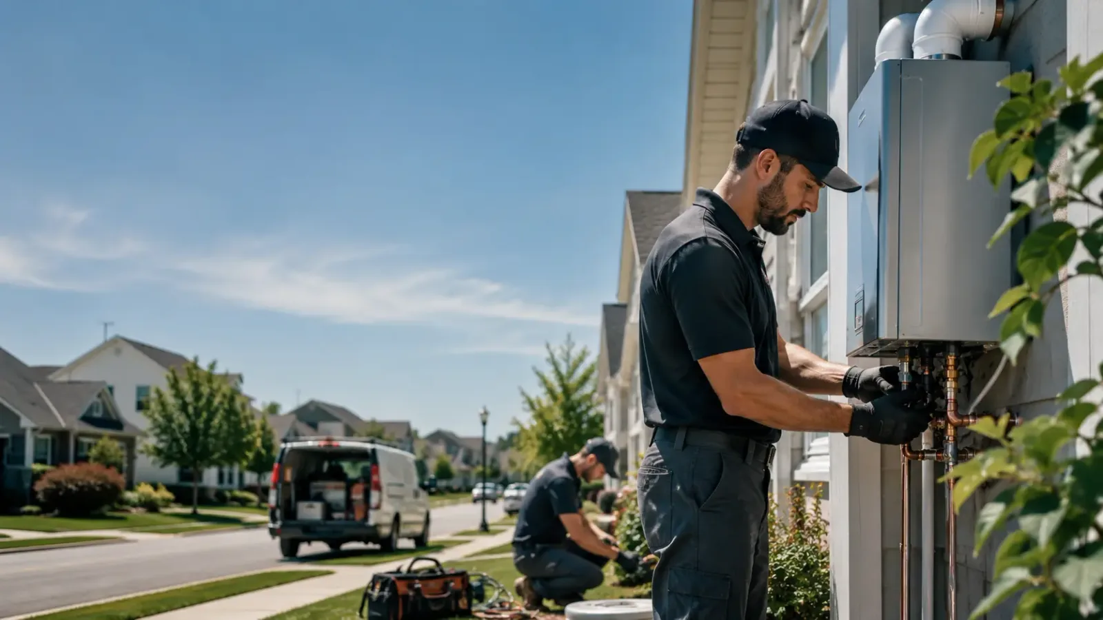 Tankless Water Heater Installation in Rex, NC